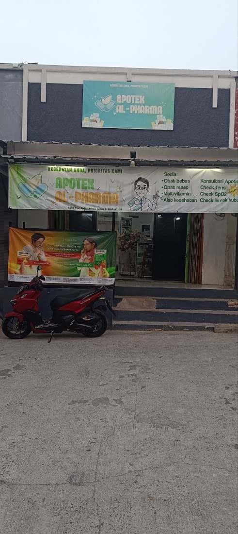 Tampak depan Apotek AL-Pharma